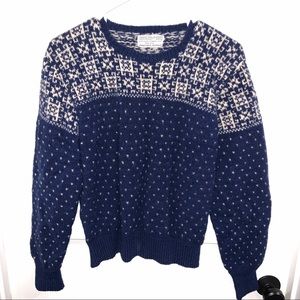 Vintage Norwegian wool sweater